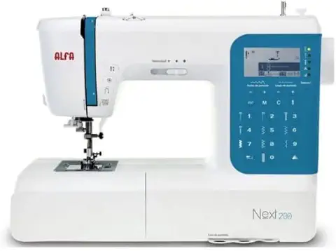 maquina de coser alfa next 200